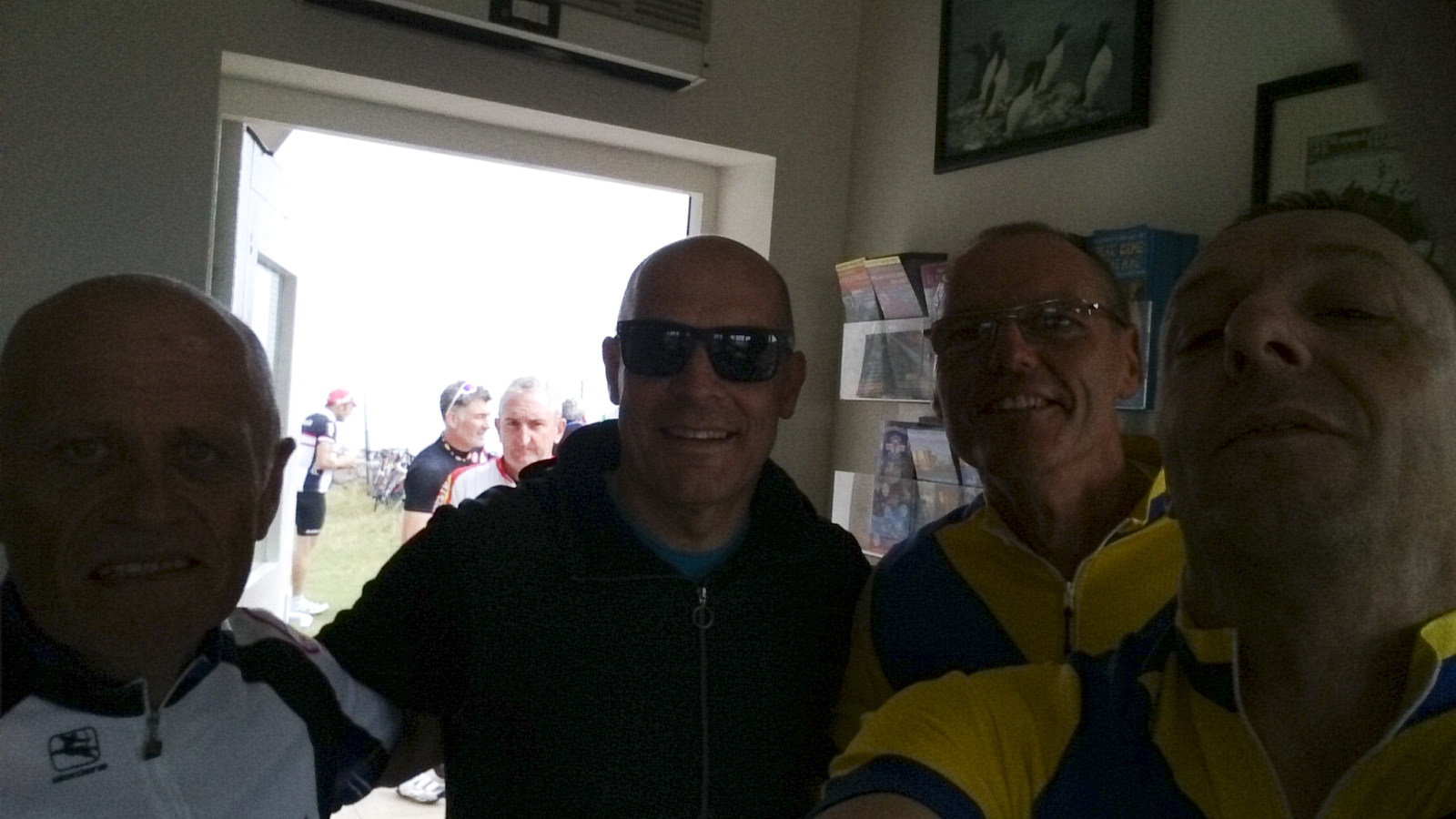 Wait, let me strain to take a selfie and fit us all in.... eeurgh (says my face).