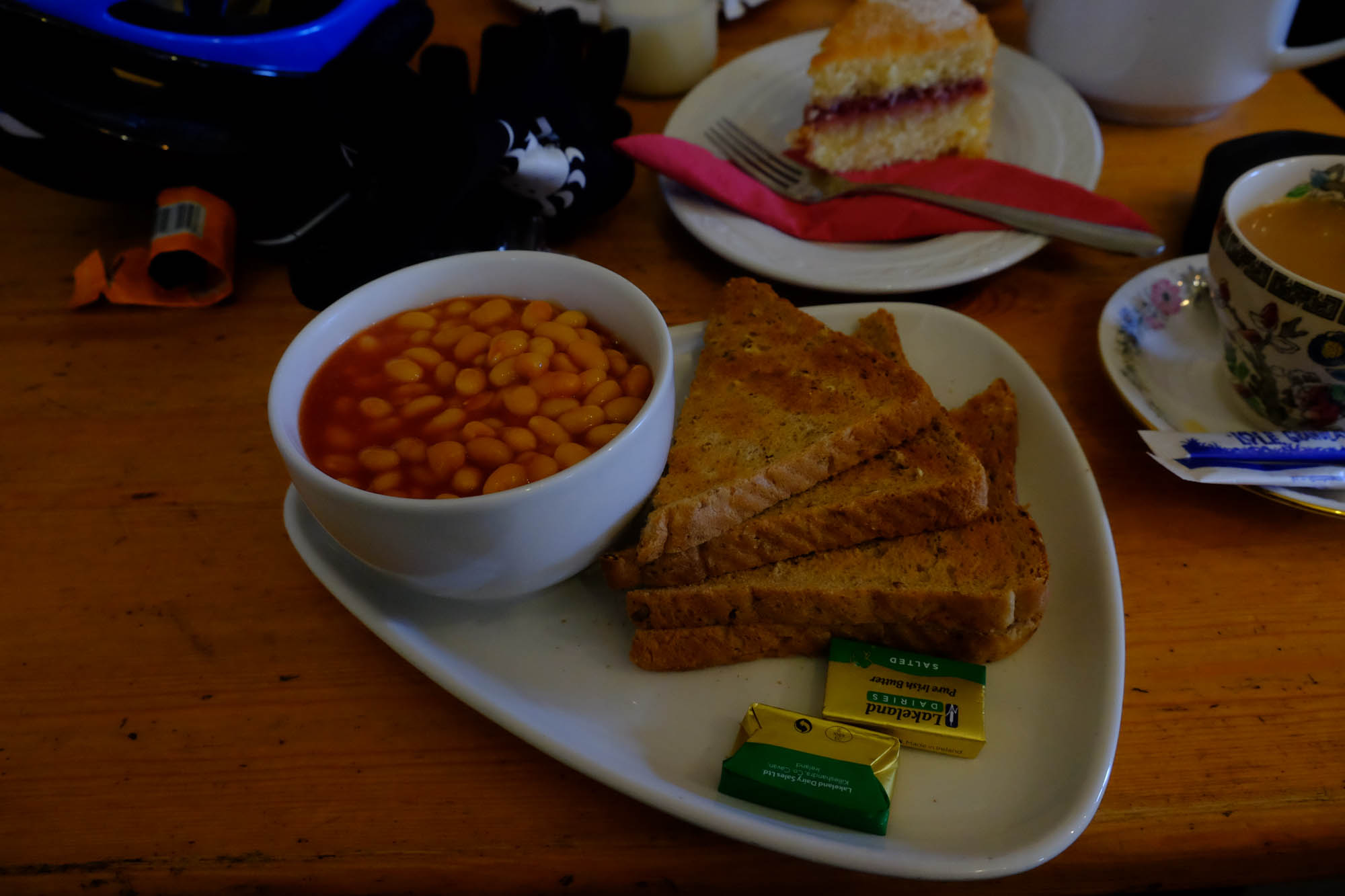 Beans WITH toast I say. How very posh.